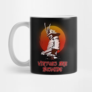 Virtues are Bushido Mug